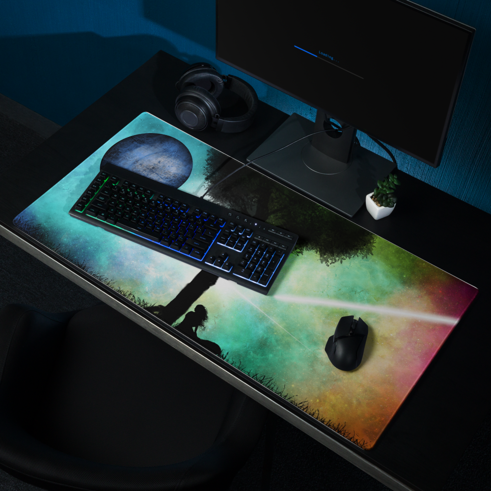 Sci-Fi Girl | Gaming mouse pad